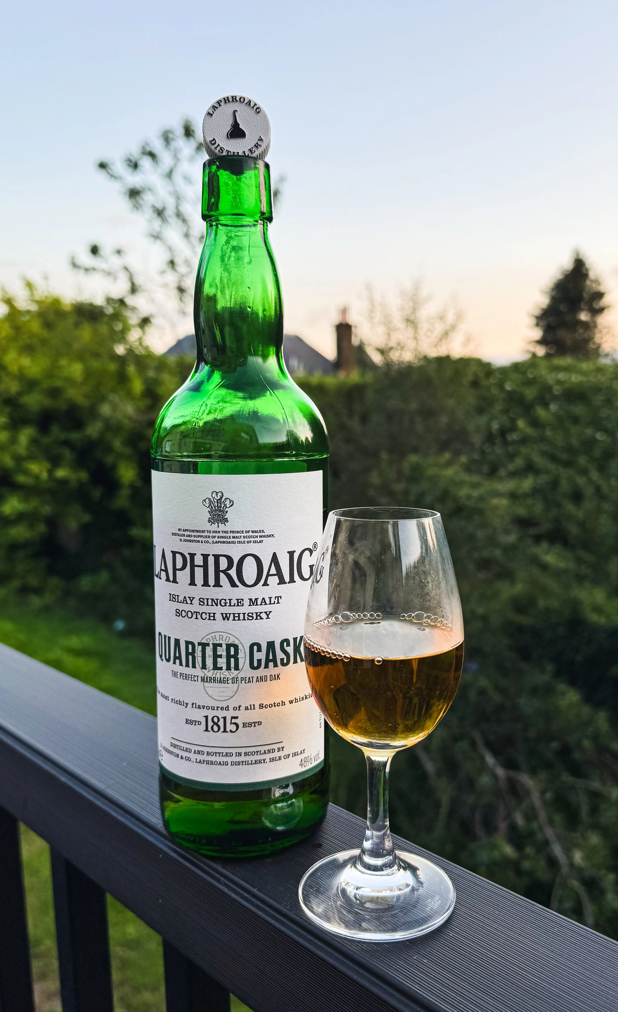 Impressive cask laphroaig